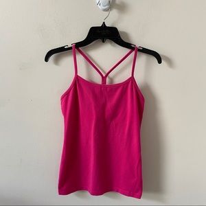Lululemon Power Y Pink Tank Top- Size 6